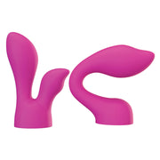 Palm Sensual Attachments 2 Silicone Heads