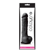 Colours Firm 5″ Dildo Black