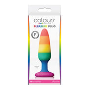 Colours Pride Edition Pleasure Plug Small Rainbow