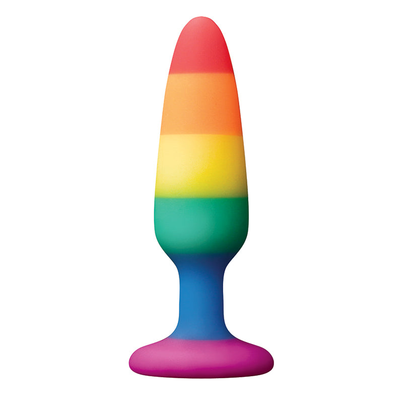 Colours Pride Edition Pleasure Plug Small Rainbow