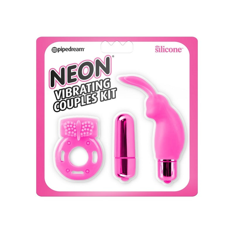 Neon Vibrating Couples Kit