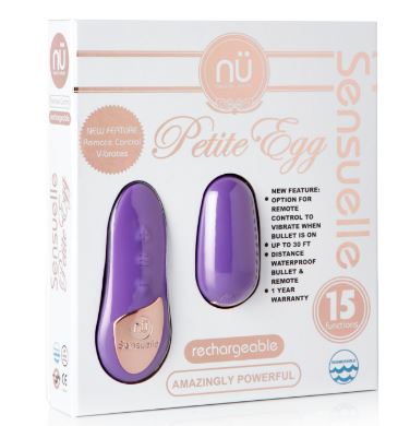 Nu Sensuelle RC Petite Egg Rechargeable Purple