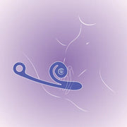 SVibe Snail CURVE vibrator, black