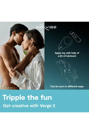 We-Vibe Verge 2 Triple Treat Perineum Stimulator