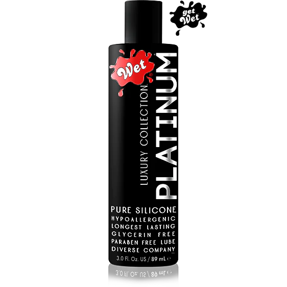 Wet Platinum Silicone Based Sex Lube 4.2 Ounce