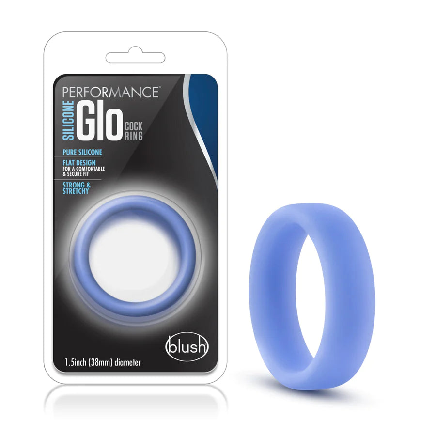 Performance Silicone Glo CRing-Blue Glow