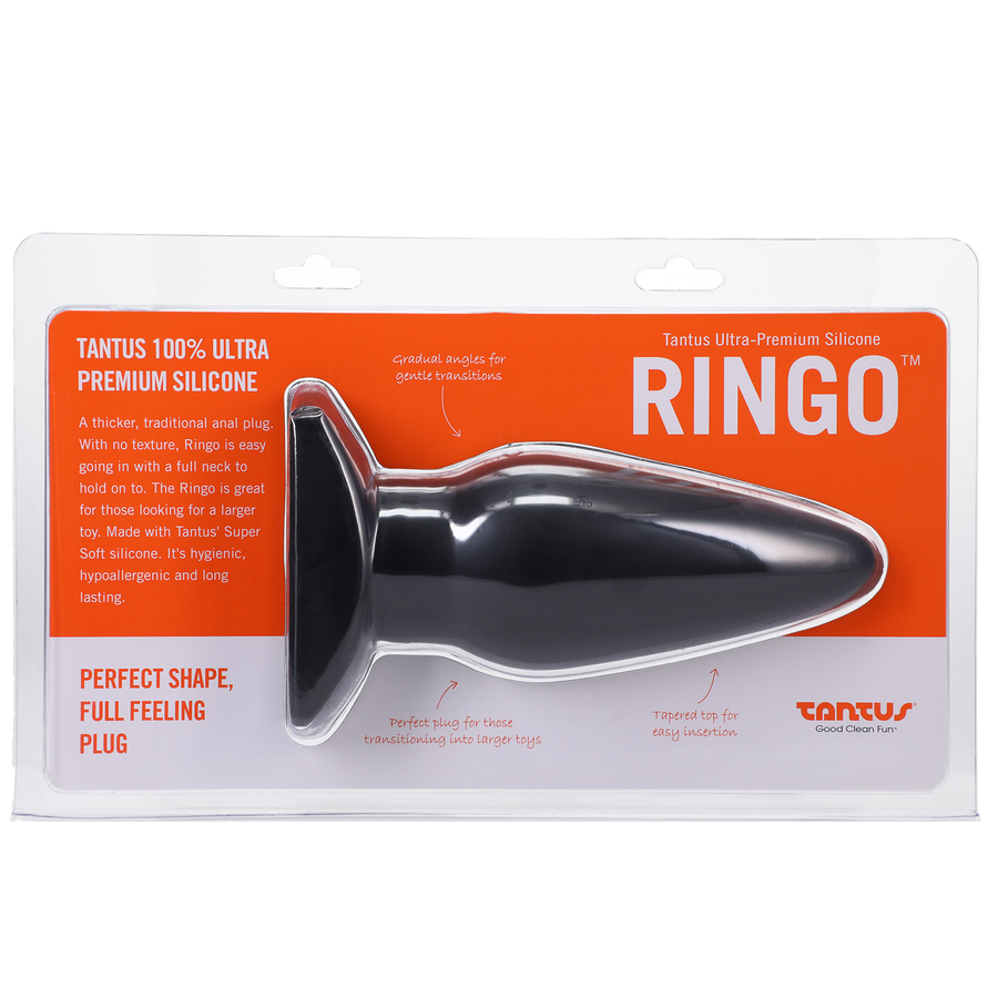 Silicone Ringo Silicone Butt Plug