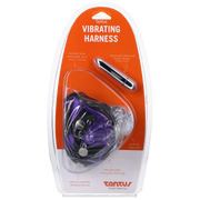 Velvet Vibrating Harness Lilac