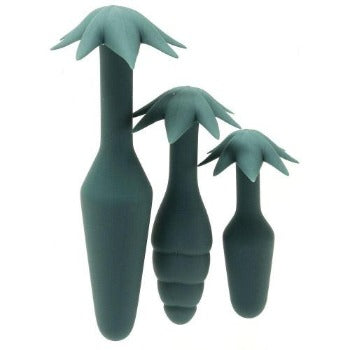 Doobies Pot Leaf Anal Trainer Set 3pc *