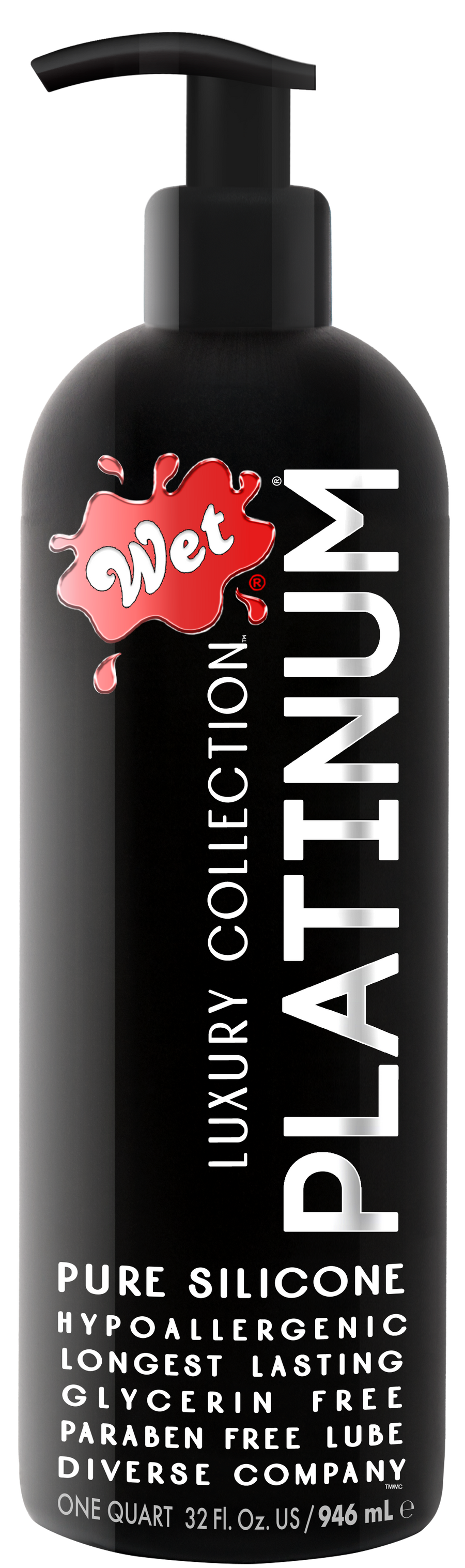 Platinum Silicone Based Sex Lube 32 Ounce