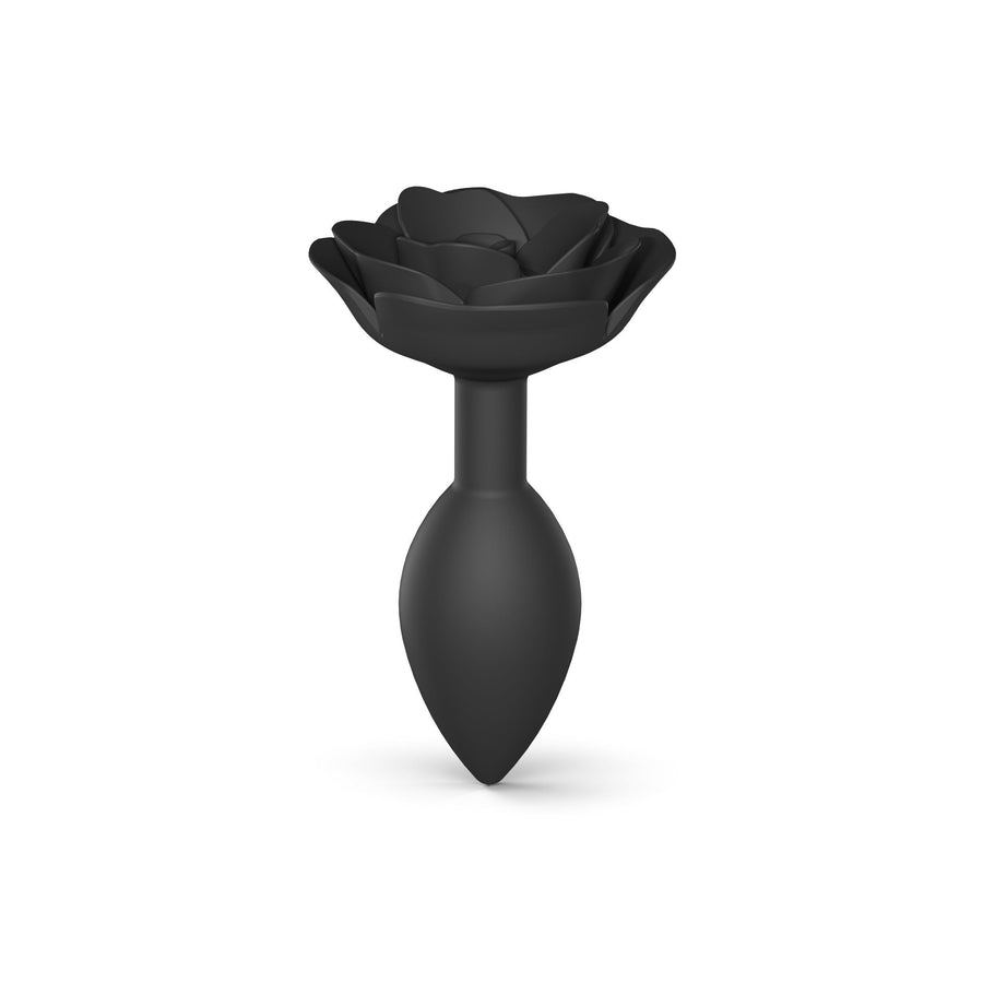 OPEN ROSES L SIZE - BLACK ONYX