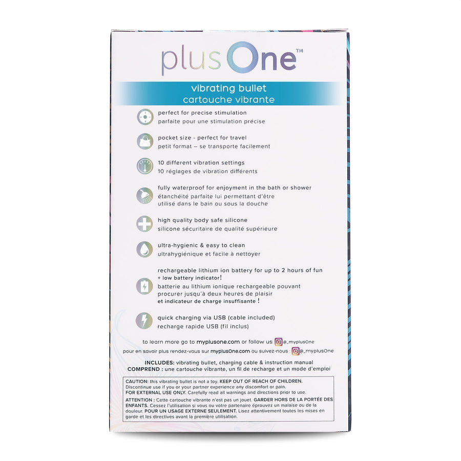 Plus One Vibrating bullet Desire Boutique Inc. Plus One Vibrating bullet Desire Boutique Inc.