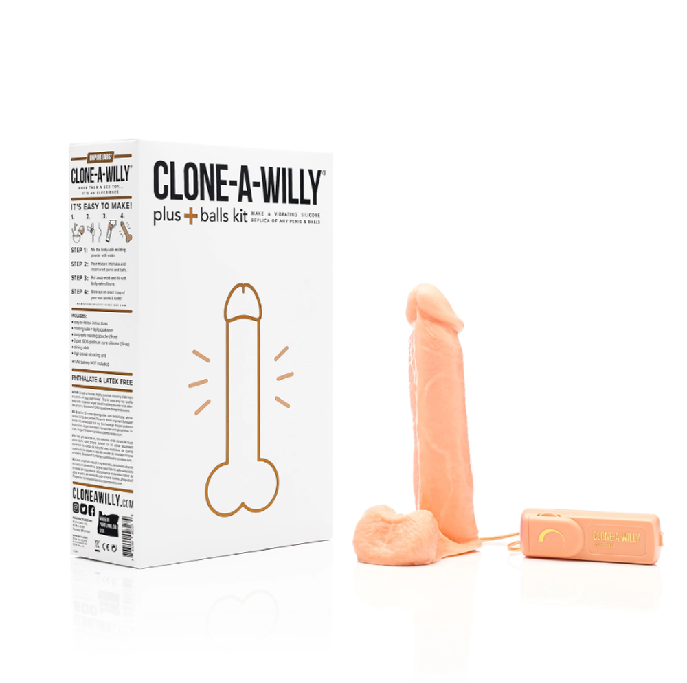 Clone-A-Willy Plus+ Balls Kit - Light