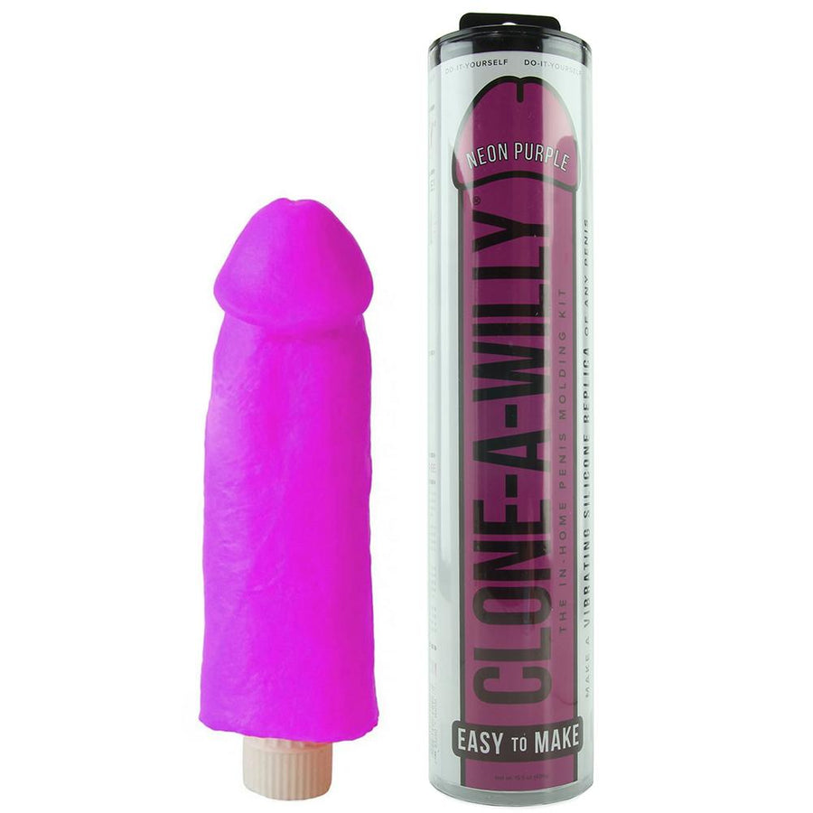 Clone-A-Willy-Vibrator kit - Neon Purple