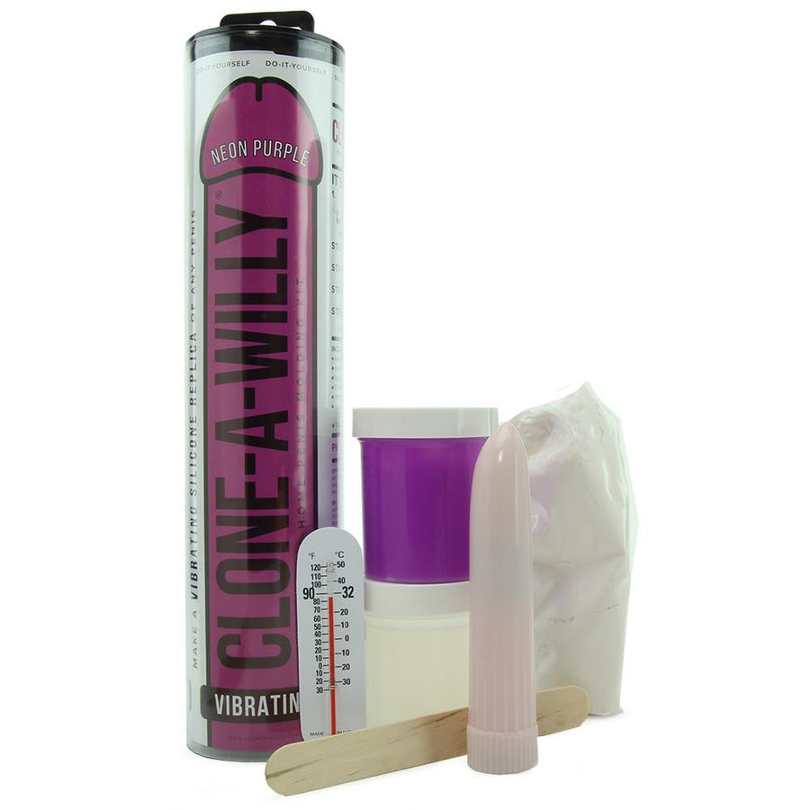 Clone-A-Willy-Vibrator kit - Neon Purple