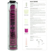 Clone-A-Willy-Vibrator kit - Neon Purple