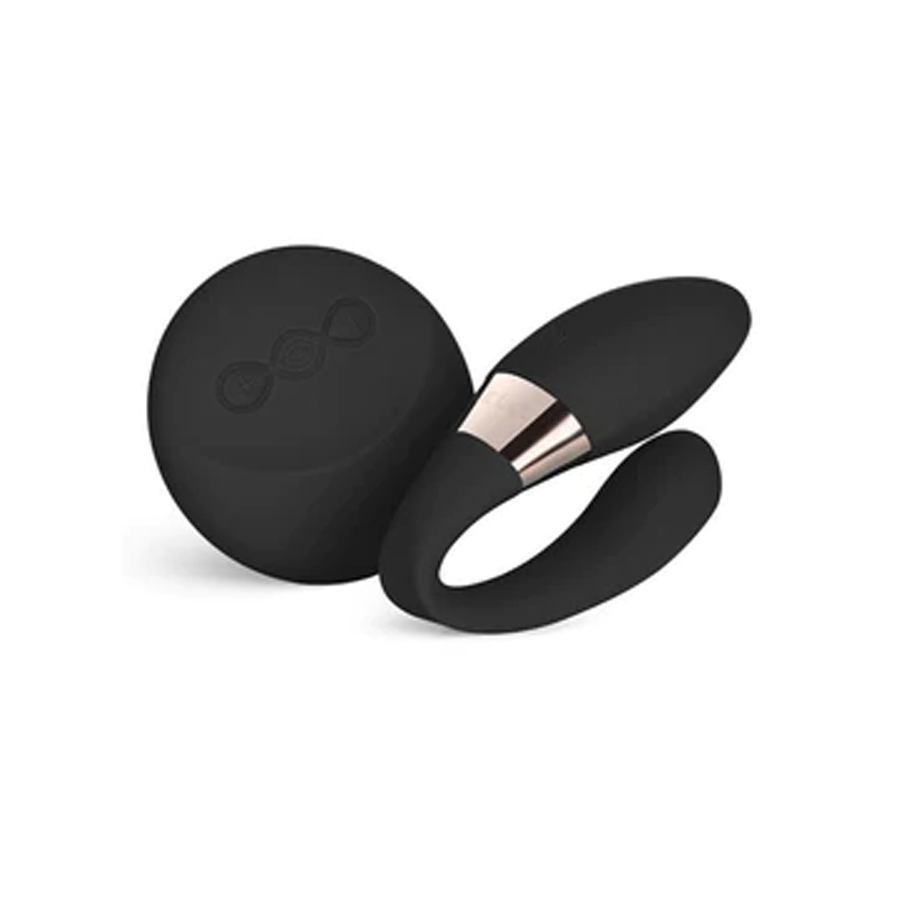 TIANI DUO Vibrating Couples Massager, Black