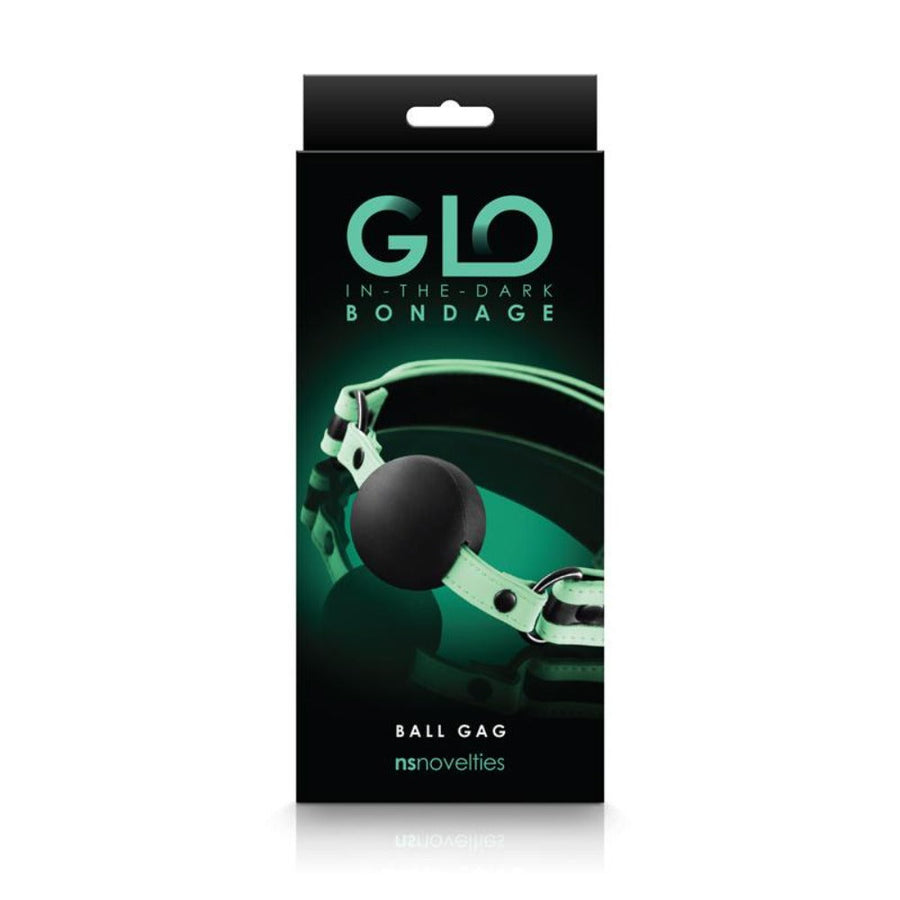 GLO Bondage Ball Gag Green *