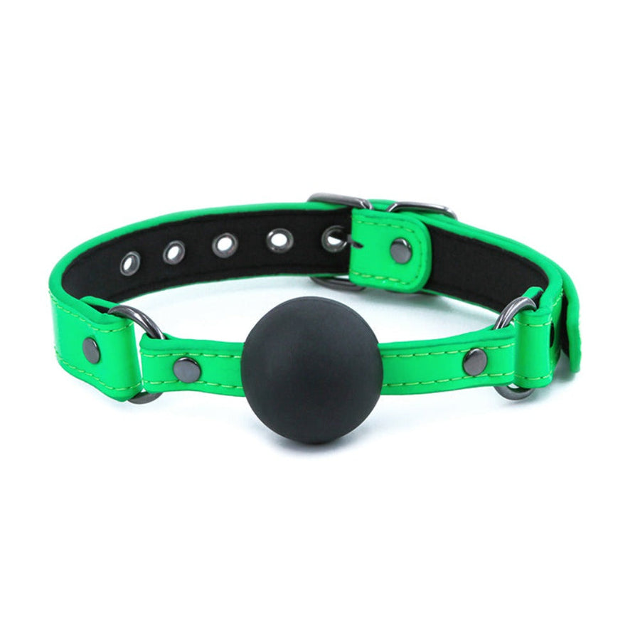 Electra Play Things Ball Gag - Green