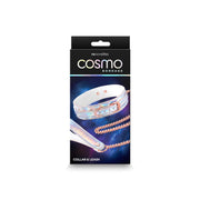 Cosmo Bondage Collar & Leash - Rainbow