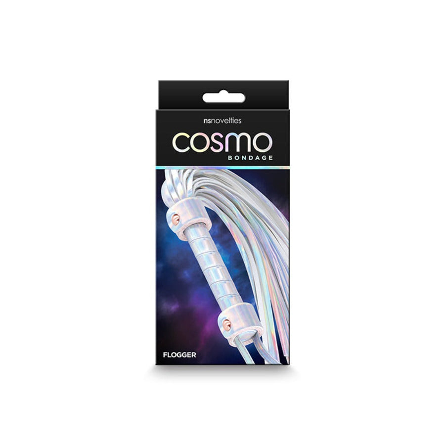 Cosmo Bondage Flogger - Rainbow