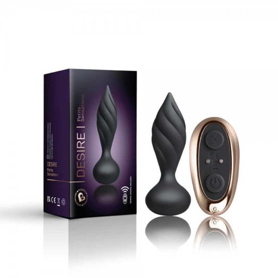 Petite Sensations Desire Plug - Black