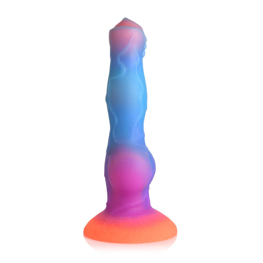 Space Glow-in-Dark Silicone Alien Dildo