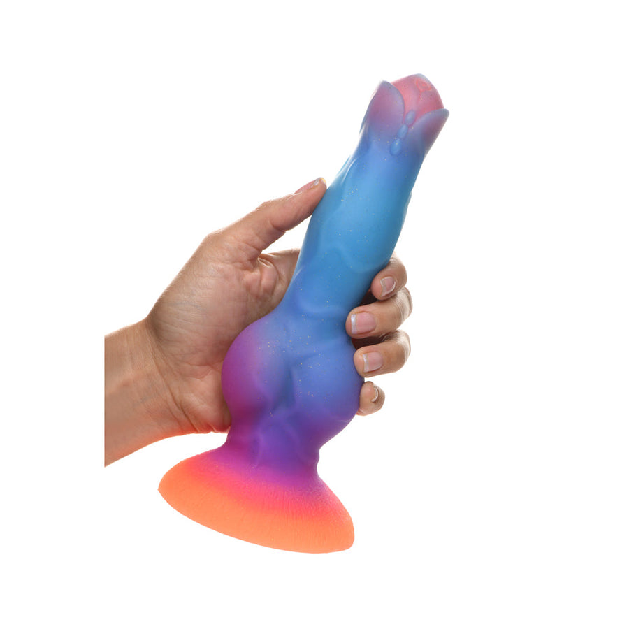 Space Glow-in-Dark Silicone Alien Dildo