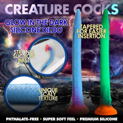 Makara Glow-In-Dark Silicone Snake Dildo