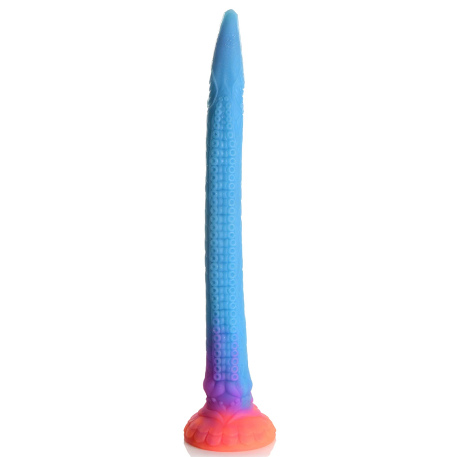 Makara Glow-In-Dark Silicone Snake Dildo