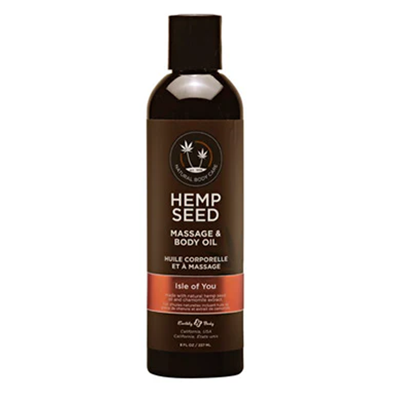 Hemp Seed Massage & Body Oil Isle of You 8 fl oz / 237 ml