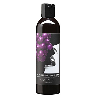 Edible Massage Oil Grape 2 fl oz / 60 ml