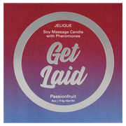 MOOD CANDLES Get Laid - Pheromone Massage Candle Passion Fruit 4oz | 113g