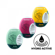 Masturbator Egg 3er Set (Riffle, Bubble, Fierce) Assorted