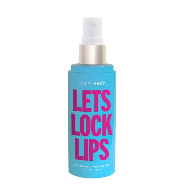 SIMPLY SEXY PHEROMONE BODY MIST - LET'S LOCK  LIPS - 3.35 floz | 99m