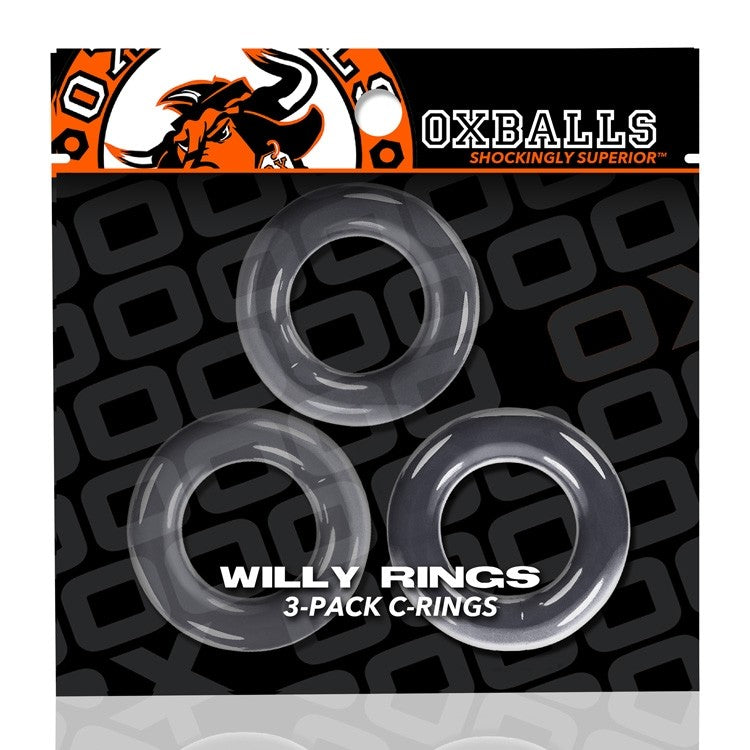 WILLY RINGS, 3-pack cockrings