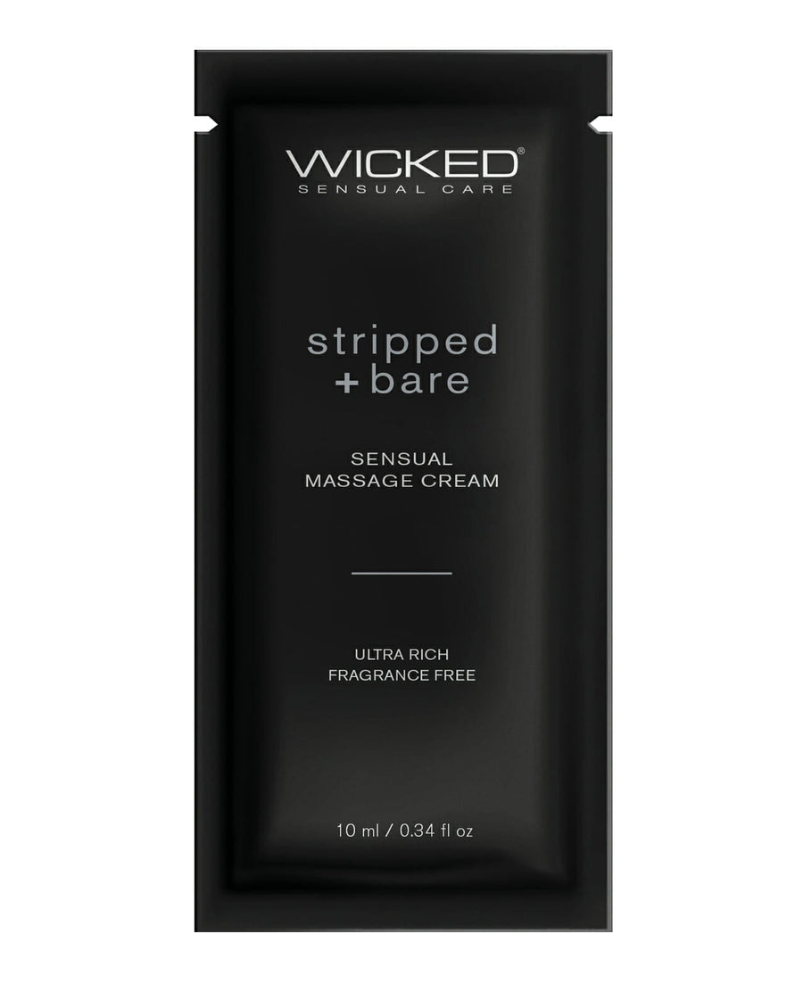 Stripped + Bare Massage Cream .34oz